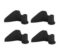 Pales en Alliage d'Aluminium pour Pétrin -110KP Noires | Alliage d' pour aluminium pour robuste, résistance chaleur, couleur noire, dimensions 68x38x23mm, durable