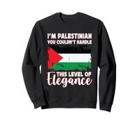Palestine Flag Elegant Palestinian Boyfriend Girlfriend Sweatshirt