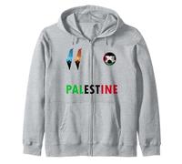 Palestine Football Maillot Palestinien Drapeau Quds Sweat à Capuche