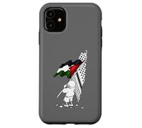 Palestine Free Palestine en Arabe Free Gaza Palestine Flag Coque pour iPhone 11