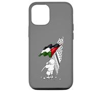 Palestine Free Palestine en Arabe Free Gaza Palestine Flag Coque pour iPhone 12/12 Pro