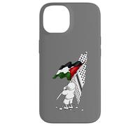 Palestine Free Palestine en Arabe Free Gaza Palestine Flag Coque pour iPhone 14
