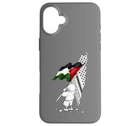 Palestine Free Palestine en Arabe Free Gaza Palestine Flag Coque pour iPhone 16 Plus