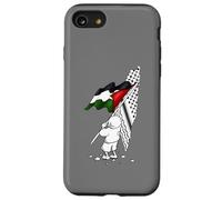 Palestine Free Palestine en Arabe Free Gaza Palestine Flag Coque pour iPhone SE (2020) / 7/8