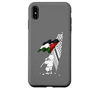 Palestine Free Palestine en Arabe Free Gaza Palestine Flag Coque pour iPhone XS Max