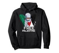 Palestine Girl, Free Palestine Écharpe Shemagh Sweat à Capuche