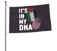 Palestine It's in MyFlags pour l'extérieur 2x3 Ft double face robuste bannière drapeau pour maison cour festival extérieur jardin décoration drapeau de bienvenue