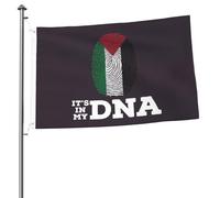 Palestine It's in MyFlags pour l'extérieur 2x3 Ft double face robuste bannière drapeau pour maison cour festival extérieur jardin décoration drapeau de bienvenue