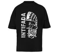 Palestine Lutte Palestinienne T-Shirt Oversize Unisexe Noir Baggy Tee