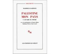 Palestine mon pays l'affaire du poème Mahmoud Darwich (Auteur), Simone Bitton (Préface)