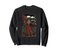 Palestine Motherland Porte-Drapeau de la liberté - Art palestinien Sweatshirt