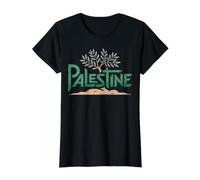Palestine Olivier palestinien T-Shirt Graphique avec Valeur