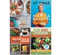 Palestine on a Plate [Couverture rigide], At Home [Couverture rigide], Le livre de recettes à faible teneur en glucides et à haute teneur en graisses, Livre de recettes à base de plantes pour les déb