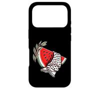Palestine Pastèque Keffiyeh Solidarité Palestinienne Coque pour iPhone 17 Pro