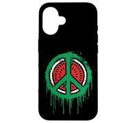 Palestine Pastèque Palestine Paix Pastèque Palestine Coque pour iPhone 16