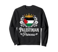 Palestinian Princess Palestine Flag Proud Palestinian Girl Sweatshirt