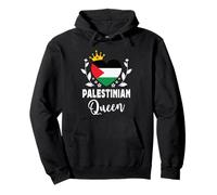 Palestinian Queen Palestine Flag Proud Palestinian Woman Sweat à Capuche