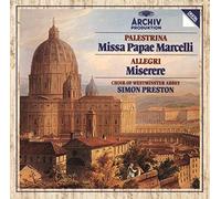 Palestrina: Missa Papae Marcelli/Allegri: Miserere-SHM-CD [Import]