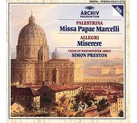 Simon Preston – Palestrina : Missa Papae / Miserere
