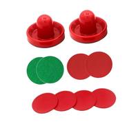 Palets de Air Hockey Jeu familial Mini jeu de table de Air Hockey pour tables de jeu à domicile, palets et poussoirs