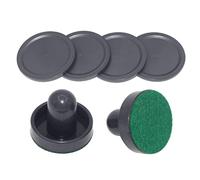 Palets de Hockey sur air Ensemble de Remplacement pour Hockey sur air Poussoirs Glace Palets Palettes Table Jeu Familial Poussoirs Glace Palettes AI