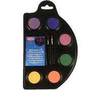 palette 6 fards aqua fluo effet uv noire G