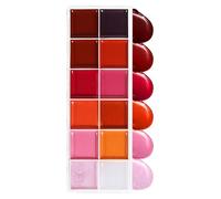 Palette À Lèvres, Palettes Fard À Paupières, Kit Hydratant Imperméable Teintes Vibrantes Pigmentées 12 Couleurs Brillant À Lèvres Pour Femmes