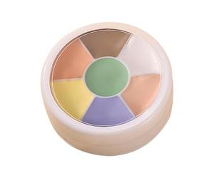 Palette Anti-cernes - 5 G, Kit De Surligneur De Maquillage, Formule Résistante À La Transpiration | Routine De Beauté Quotidienne Dissimulant Les Imperfections Couverture Des Taches Foncées Correction