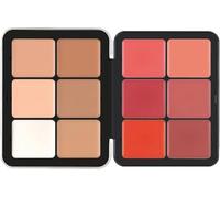 Palette anti - cernes crème 12 couleurs, Palette blush, crème mate correcteur de couleur naturelle, palette de Maquillage visage, maquillage durable, peau parfaite (Série couleur pâle)
