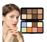 Palette anti-cernes, palette de cosmétiques pour le visage, palette imperméable à l'eau de 16 couleurs, crème sculptante, contour de contour, palette de maquillage, palette de maquillage pour femme,