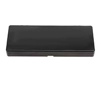 Palette Aquarelle Vide, Cas de Mélange de Couleurs de Palette de Peinture, 24 Plateaux de Dessin de Manucure de Peinture d'art de Grille, 18,8 * 7,6 * 2 cm (Noir)