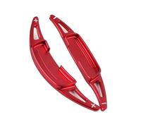 Palette au Volant Compatible Avec Arkana Pour Zen Pour Initiale Pour Paris 2020 Accessoires De Couverture D'extension De Palette De Changement De Volant De Voiture(Red)