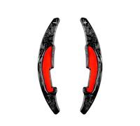 Palette au Volant Compatible Avec BMW Pour M2 M3 M4 M5 X5M X6M F87 F85 F86 F80 F83 F10 M6 F12 Accessoires De Voiture Volant En Fibre De Carbone Paddle Shift Car Paddle Shifters(Forged black)