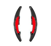 Palette au Volant Compatible Avec BMW Pour M2 M3 M4 M5 X5M X6M F87 F85 F86 F80 F83 F10 M6 F12 Accessoires De Voiture Volant En Fibre De Carbone Paddle Shift Car Paddle Shifters(Black)