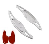 Palette au Volant Compatible Avec Genesis Pour G80 2017-2020 Extensions De Palettes De Volant Sport Autocollants D'extension De Sélecteurs De Vitesse(White)
