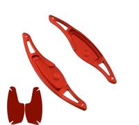 Palette au Volant Compatible Avec Genesis Pour G80 2017-2020 Extensions De Palettes De Volant Sport Autocollants D'extension De Sélecteurs De Vitesse(Red)