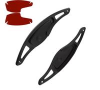 Palette au Volant Compatible Avec Genesis Pour G80 Pour Sport 2017-2020 Extensions De Palettes Au Volant Et Autocollants Pour Sélecteurs De Vitesse(Black)