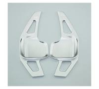 Palette changement Compatible Avec BMW Pour Série 7 2013-2015 Extension Palette Changement Vitesse Volant Voiture Intérieur Voiture(Silver)