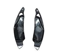 Palette changement Compatible Avec Lexus Pour Nx 2014 2015 2016 2017 2018 2019 Extensions De Levier De Vitesse De Volant, Autocollants Changement Vitesse Volant De Voiture(Carbon fiber look black)