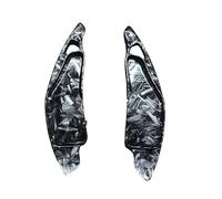 Palette changement Compatible Avec Lexus Pour Nx 2014 2015 2016 2017 2018 2019 Extensions De Levier De Vitesse De Volant, Autocollants Changement Vitesse Volant De Voiture(Forged look black)