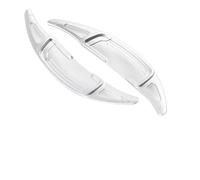 Palette changement Compatible Avec Pour Clio Pour 5e Génération 2019 Intérieur Voiture Palettes Changement Vitesse Volant Voiture(Silver)