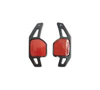 Palette Changement Volant Extension Palettes Changement Vitesse Pour Volant, Accessoires Pour Seat Leon ST 5F FR Cupra Ateca Ibiza 6P Arona Tarraco Alhambra(Black Carbon pattern)