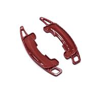 Palette Changement Volant Palettes Changement Vitesse ABS 2 Pièces Pour Land Pour Rover Pour Range Pour Rover Velar/Evoque Defender Discovery 5/Jaguar XEL XFL F-PACE(Carbon Red)