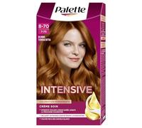 Schwarzkopf - Palette - Coloration Permanente Cheveux - Crème Soin - Brillance Intense - Couvre 100% des Cheveux Blancs - Tenue 8 semaines - Blond Terracotta 8.70