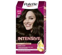 Palette, coloration permanente creme soin, couverture 100% cheveux blancs, couleur longue duree jusqu’a la prochaine coloration, 4.0 (800) chatain fonce