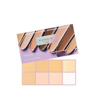 Palette correctrice de couleur 8 couleurs, à couverture complète, imperméable, finition mate longue durée, pour peaux matures, sensibles et sèches, avec rougeurs