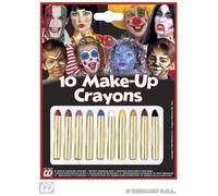 Palette Crayons de Maquillage 10 couleurs