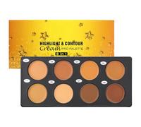 Palette Crème Contour,Palette Contour du Visage - Kit de maquillage contour et mise en valeur,Crème anti-cernes de maquillage multi-palette pour femmes, hommes, femmes, adultes, amis