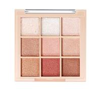 Palette d' à paupières | Maquillage professionnel de 9 couleurs de fard à paupières, surligneur de contouring durable, fard à joues, fard à paupières pour les filles débutantes