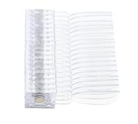Palette D’échantillons D’ongles Magnétiques 40 Couleurs Acrylique | Support de Base Inclus, Structure Transparente Amovible, pour Salons et Consultation Couleur Client